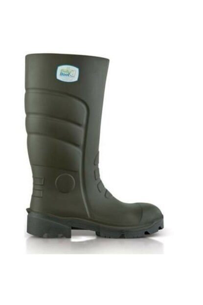 Pollyboot Galaxy Vega Pu Çizme Uzun Çelik Burunsuz