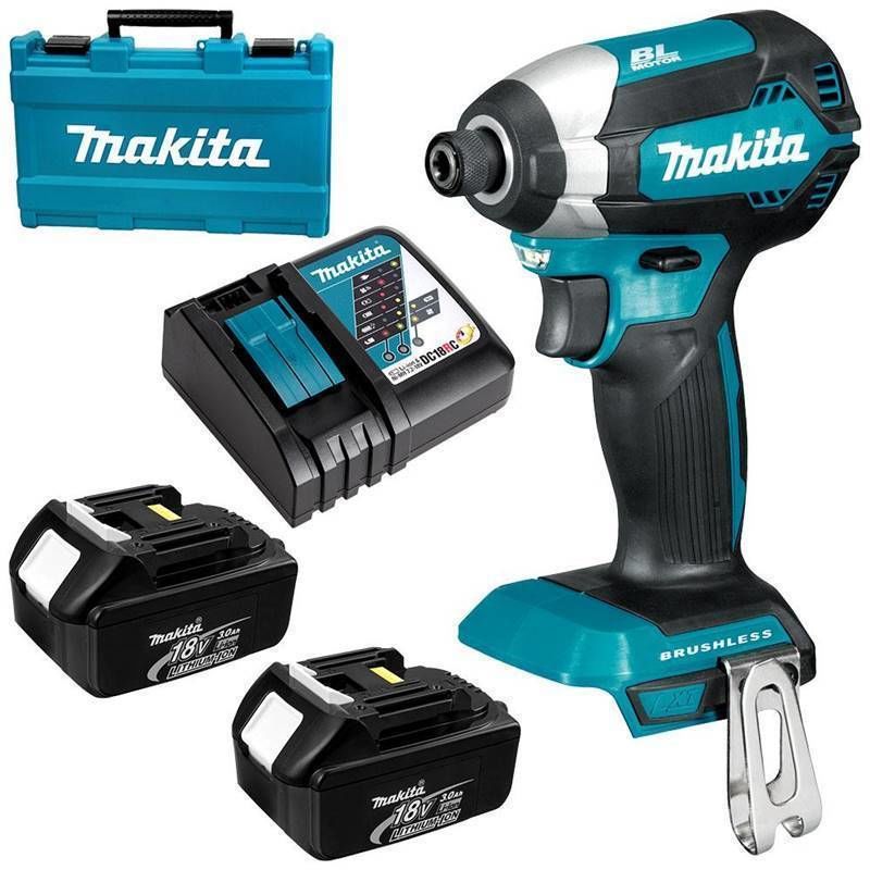 Makita DTD153RFJ 18 V Çift Akülü Darbeli Matkap