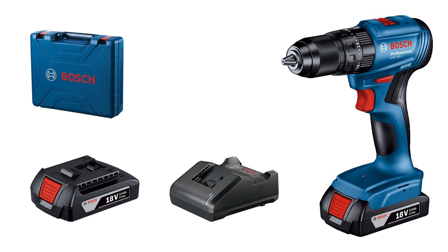 Bosch GSR 185 lı Tek Akülü Darbeli Vidalama