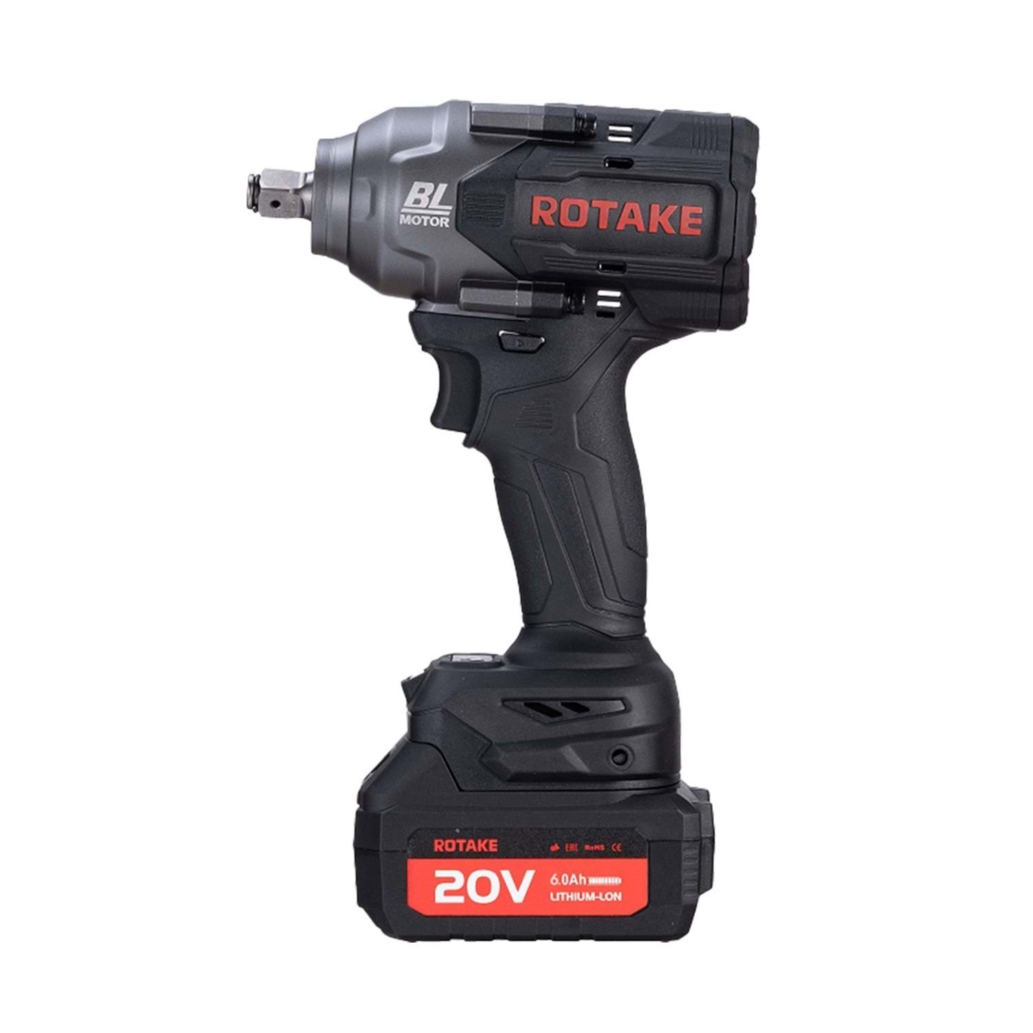 Rotake Rc8803 1/2 20 Volt Akülü Darbeli Somun Sıkma 1080 Nm
