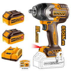 Ingco Li-ion Akülü Somun Sıkma 1/2'' 850  nm