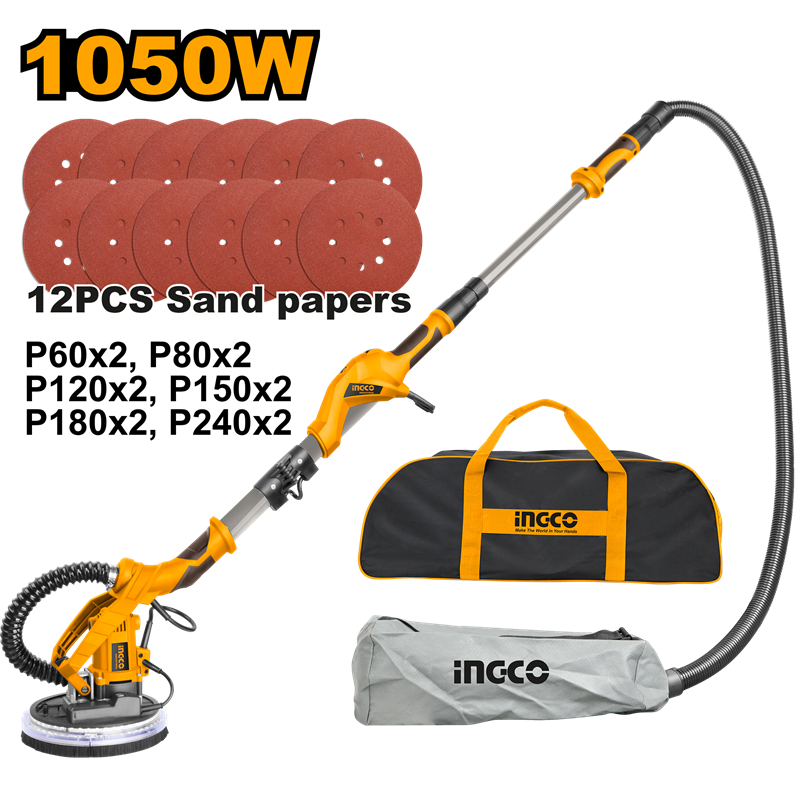 Ingco DWS10501 Duvar Zımpara Makinesi
