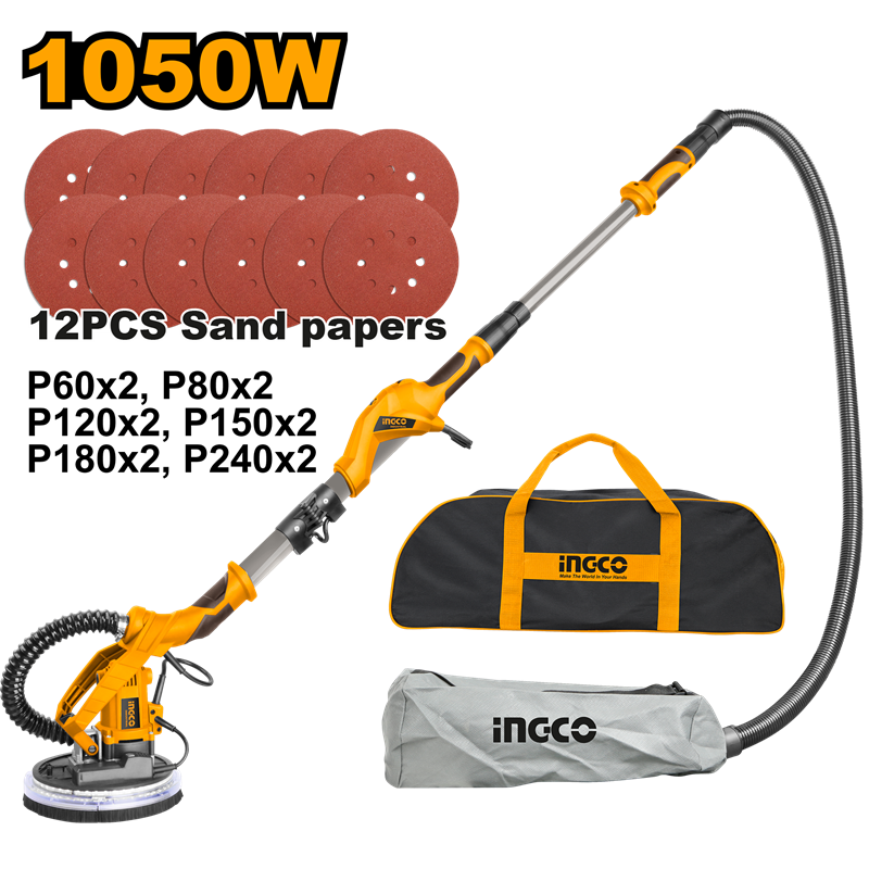 Ingco DWS10501 Duvar Zımpara Makinesi