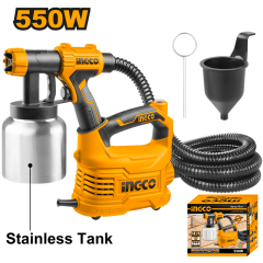 Ingco Elektrikli Boya Tabancası 550 Watt SPG5008-2