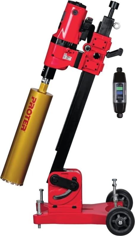 Proter PR 2600 A Açılı Sehpa Karot Makinesi