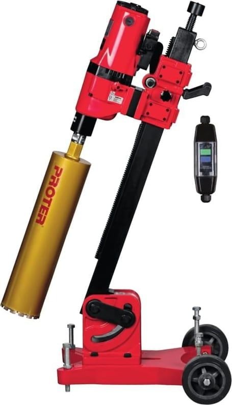 Proter PR 2600 A Açılı Sehpa Karot Makinesi