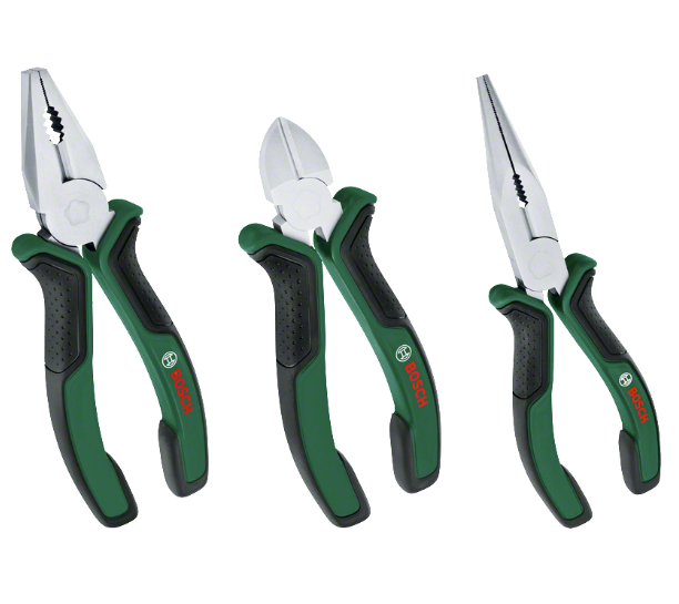 Bosch Pense Seti 3 Parça (Kargaburun, Yan Keski, Pense)