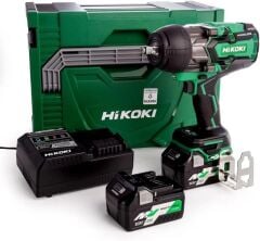 Hikoki Wr36Db Kömürsüz Profesyonel Somun Sıkma 36Volt/2.5Ah Li-Ion Çift Akülü