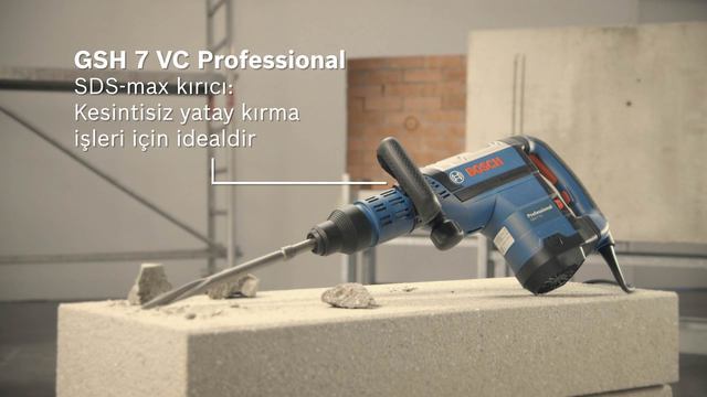 Bosch GSH 7 VC SDS-Max Kırıcı 1500 Watt