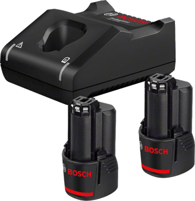 Bosch 2 X Gba 12V 2.0AH + Gal 12V-40 Professional Başlangıç Seti