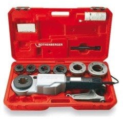 Rothenberger Rotherberger Supertronic 2000 Set Elektrikli El Tipi Pafta Seti