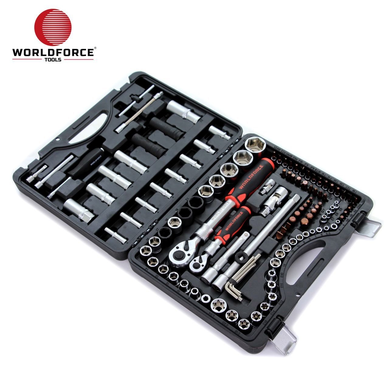 Worldforce Lokma Takımı 114 Parça S-Ultra 1/4''-1/2'' 11501