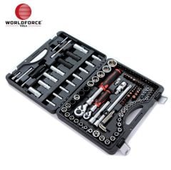 Worldforce Lokma Takımı 114 Parça S-Ultra 1/4''-1/2'' 11501